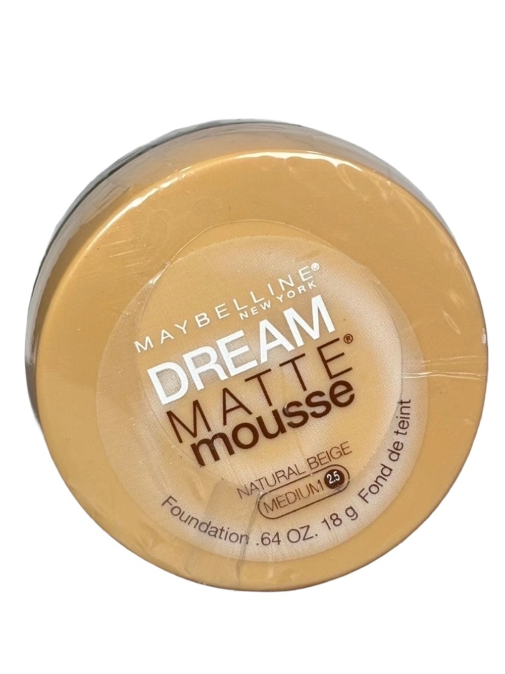 Maybelline Dream Matte Mousse Foundation - Natural Beige (Medium 2.5)